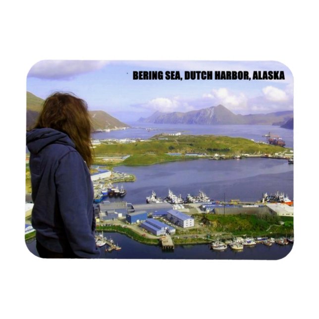 Dutch Harbour, Alaska magnet (Horizontal)