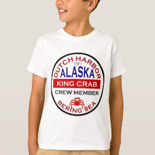 Dutch Harbour Alaskan King Crab Crew Member T-Shirt
