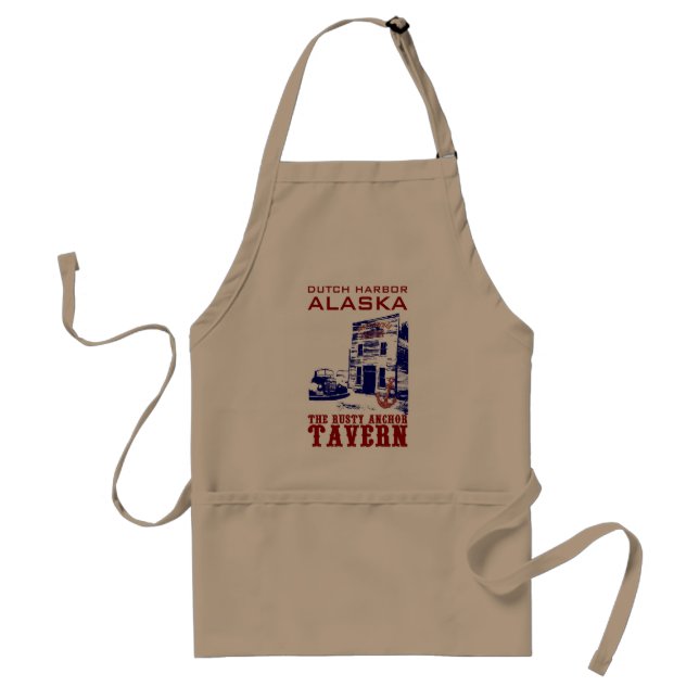 Dutch Harbour Rusty Anchor Tavern Standard Apron (Front)