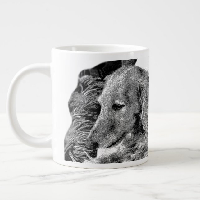 Dutch Hound Portrait Mug (Left)