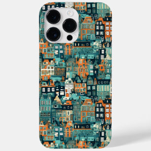 Dutch Houses Pattern Case-Mate iPhone 14 Pro Max Case