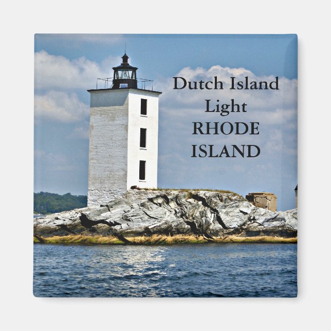 Dutch Island Light, Rhode Island Magnet (Front)