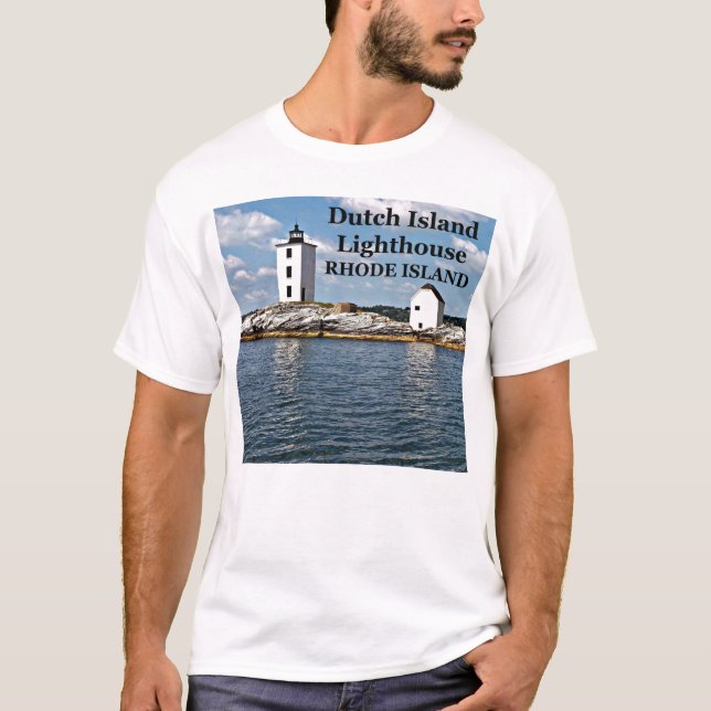 Dutch Island Lighthouse, Rhode Island T-Shirt (Front)
