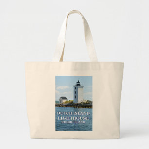Dutch Island Lighthouse, Rhode Island Tote Bag