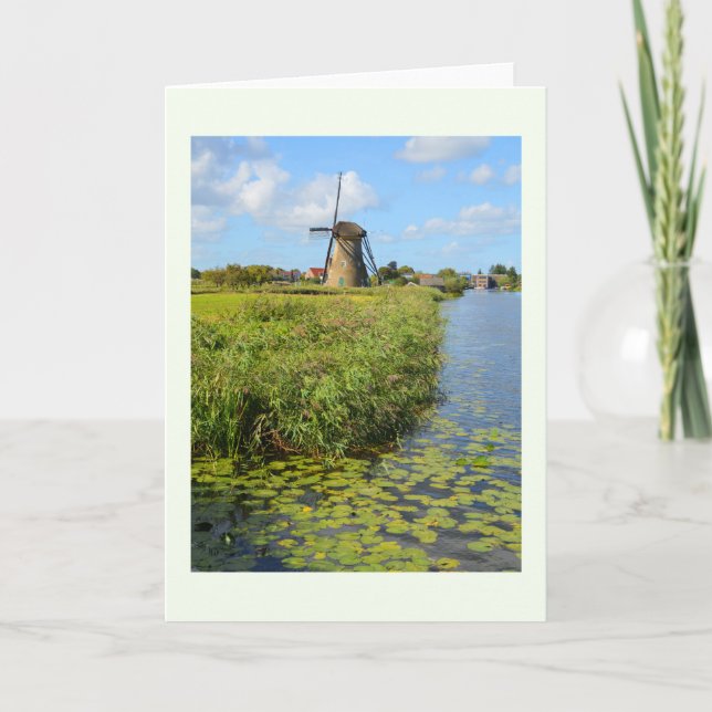 Dutch landscape holiday card (Front)