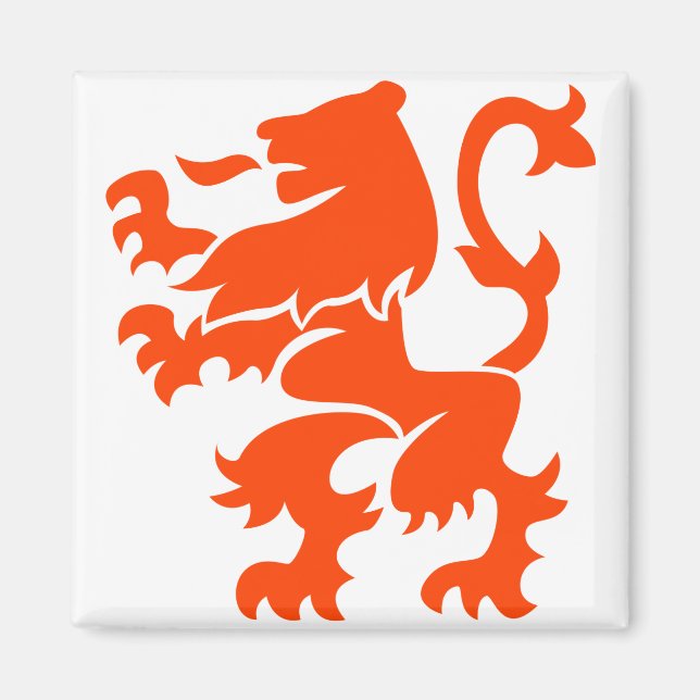 Dutch Lion Coat of Arms Magnet (Front)