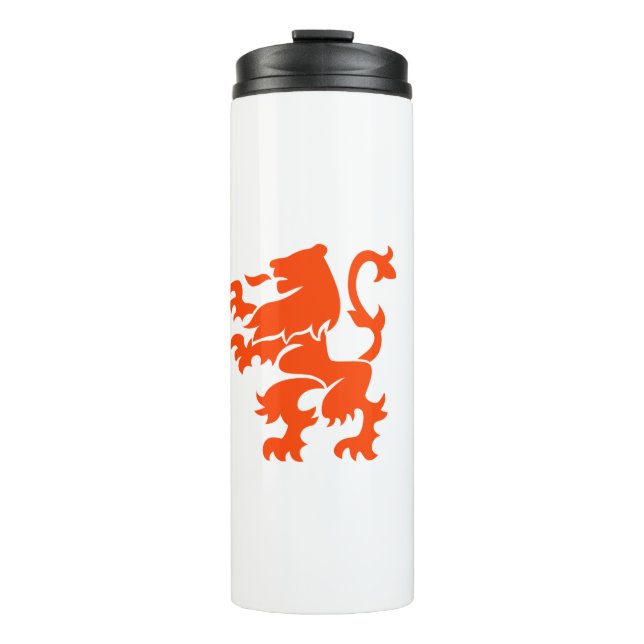 Dutch Lion Coat of Arms Thermal Tumbler (Front)