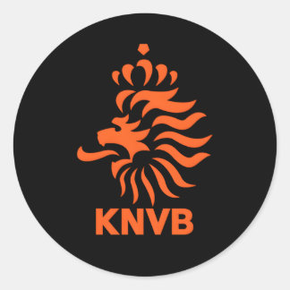 Dutch Lion Symbol For Dutch Nederlanders Classic Round Sticker