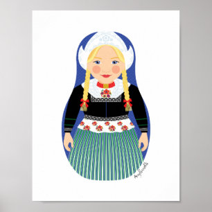 Dutch Matryoshka Poster