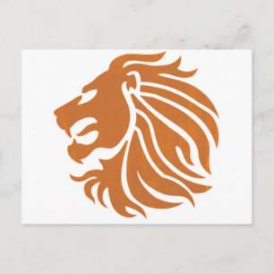 Dutch Modern Lion Postcard