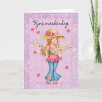 Dutch Mother's Day Card, Love You Bunches!