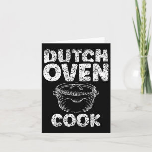 Dutch Oven Cook Bbq Lover Iron Metal Dutch Oven Card