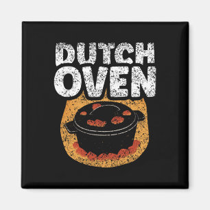 Dutch Oven Lover Bbq Metal Iron Dutch Oven Magnet