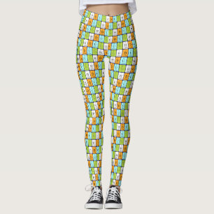 Dutch periodic table patriotic leggings 1