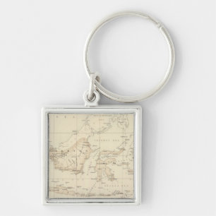 Dutch Possessions in the Indian Archipelago Key Ring