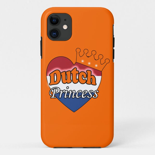 Dutch Princess Case-Mate iPhone Case (Back)
