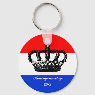 Dutch Queen's day (Koninginnedag) Key Ring