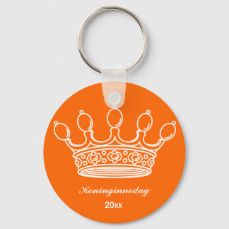 Dutch Queen's day (Koninginnedag) Key Ring
