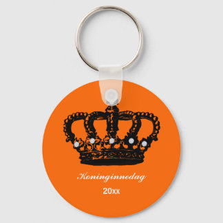 Dutch Queen's day (Koninginnedag) Key Ring