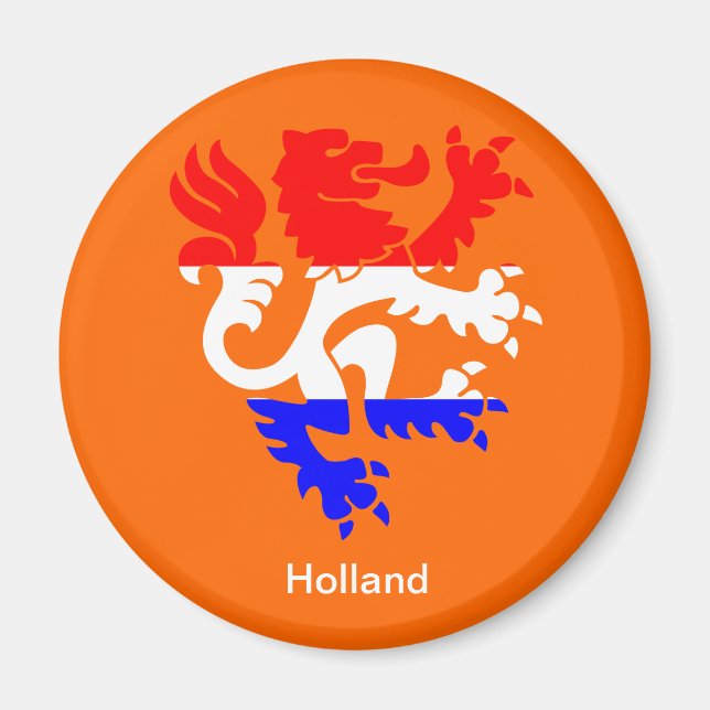 Dutch Queen's day Magnet (Front)
