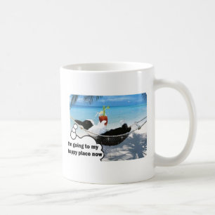 Dutch rabbit in happy place coffee mug