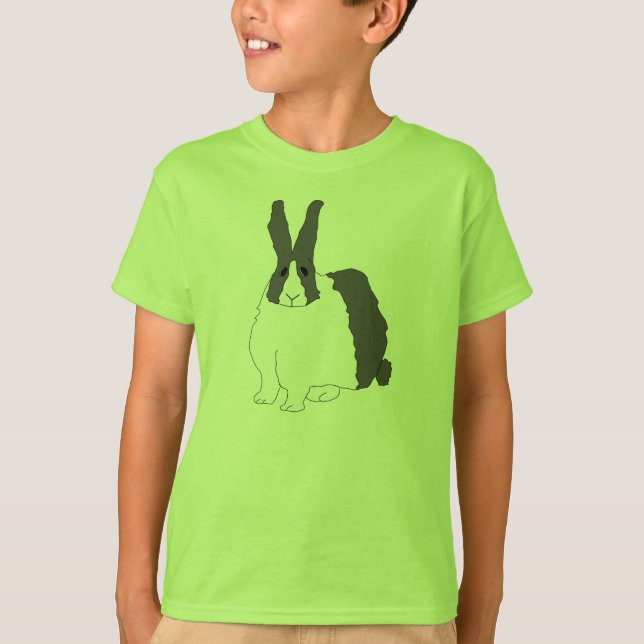 Dutch Rabbit Kids T-Shirt (Front)