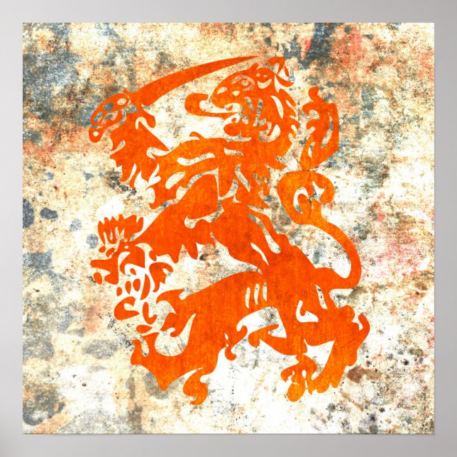 Dutch Republic Lion Poster (Front)