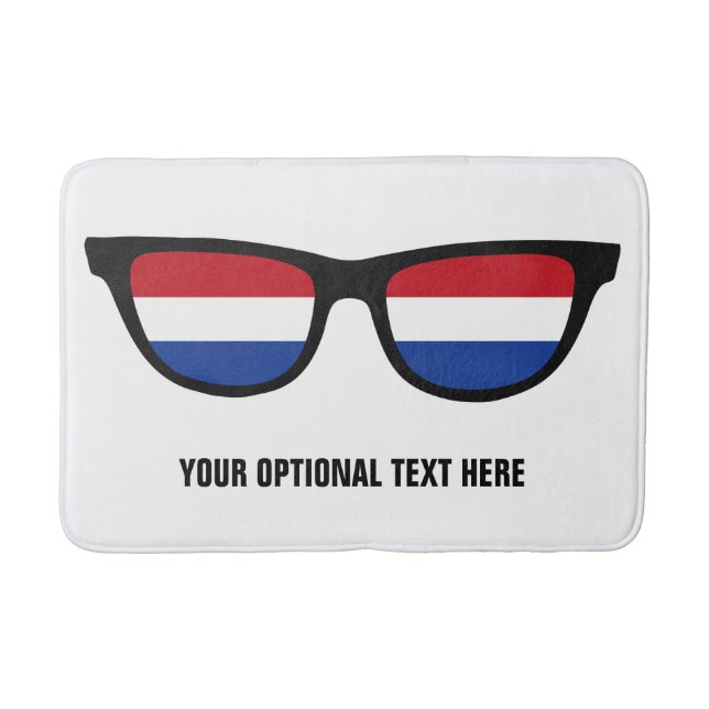 Dutch Shades custom bath mats (Front)