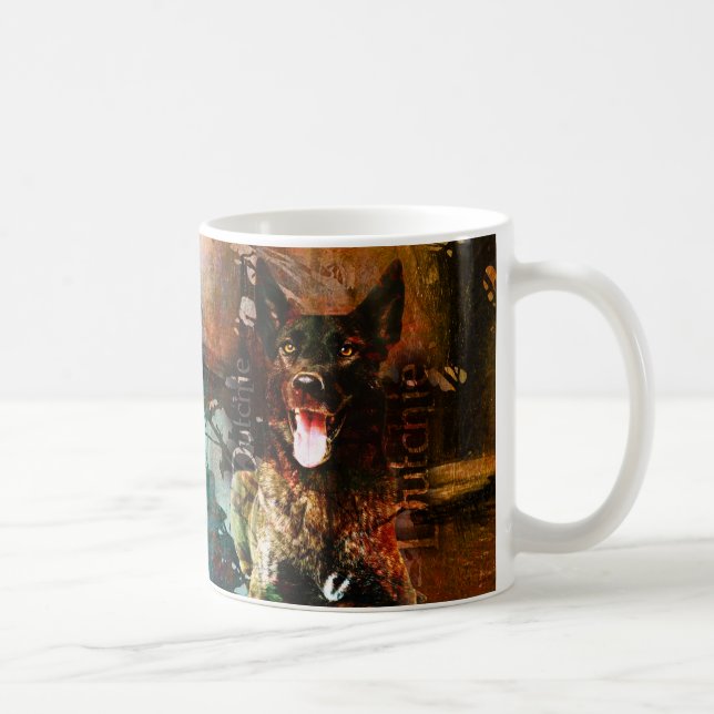 Dutch Shepherd dog - Dutchie Coffee Mug (Right)