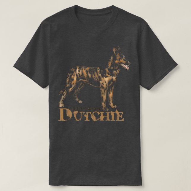 Dutch Shepherd Dutchie  (15) T-Shirt (Design Front)