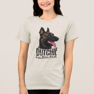 Dutch Shepherd -Hollandse Herdershond Tri-Blend Shirt