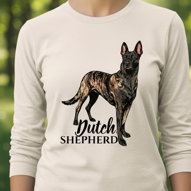Dutch Shepherd -Hollandse Herdershond Tri-Blend Shirt (Creator Uploaded)