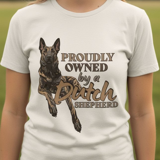 Dutch Shepherd -Hollandse Herdershond Tri-Blend Shirt (Creator Uploaded)