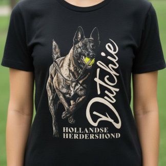 Dutch Shepherd -Hollandse Herdershond Tri-Blend Shirt