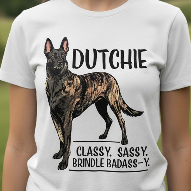 Dutch Shepherd -Hollandse Herdershond Tri-Blend Shirt (Creator Uploaded)