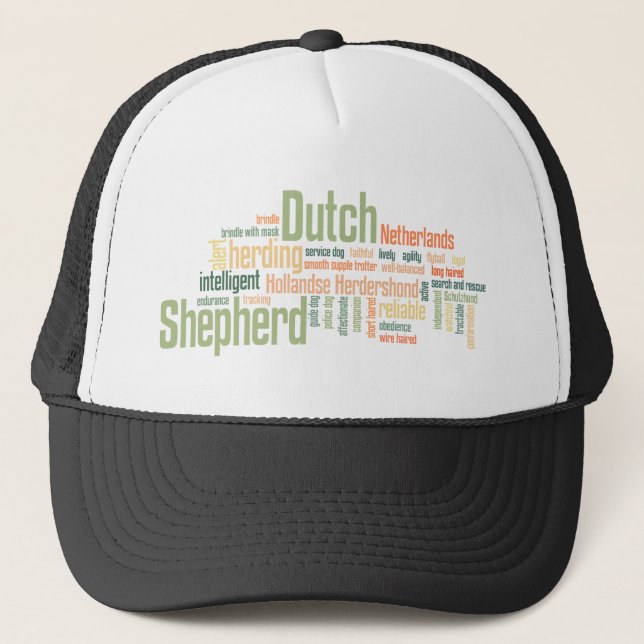 Dutch Shepherd Trucker Hat (Front)