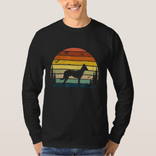 Dutch Shepherd Vintage Retro Mum Dad Dog T-Shirt