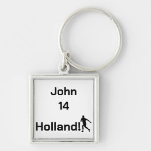 Dutch Soccer, customisable     Key Ring