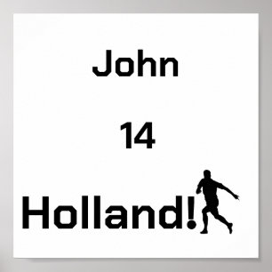 Dutch Soccer, customisable     Poster
