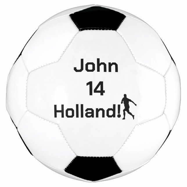 Dutch Soccer, customisable     Soccer Ball (Front)