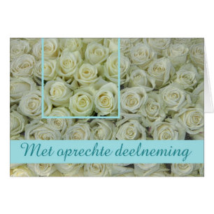 Dutch Sympathy Met oprechte deelneming