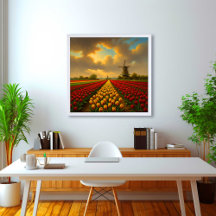 Dutch Tulip Fields