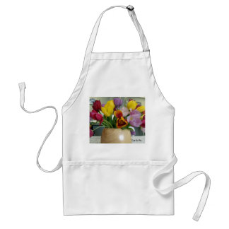 "Dutch Tulips Bouquet" Aproon Standard Apron