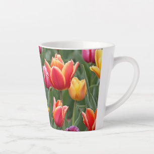 Dutch Tulips Latte Mug