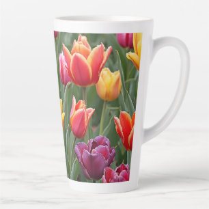 Dutch Tulips Latte Mug