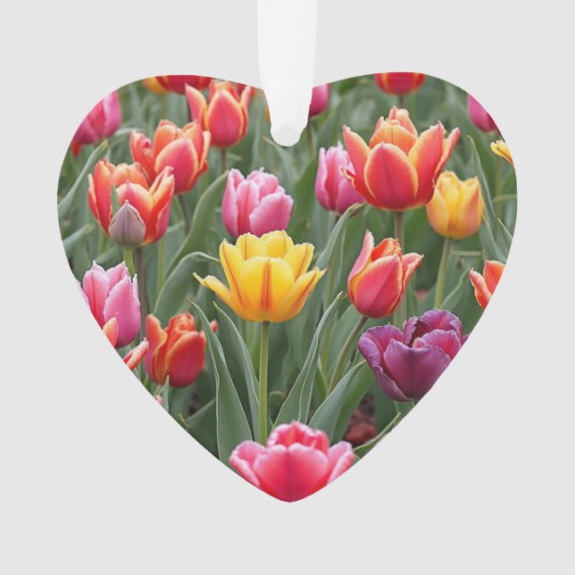 Dutch Tulips Ornament (Front)