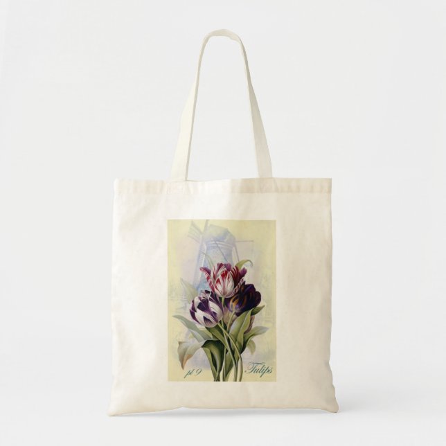Dutch Tulips Tote Bag (Front)