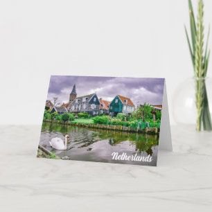 Dutch Village Marken Holiday Card