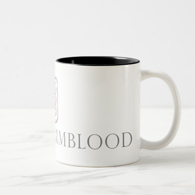 Dutch Warmblood Two-Tone Coffee Mug (Right)