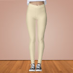 Dutch White Solid Color Leggings<br><div class="desc">Dutch White Solid Color</div>